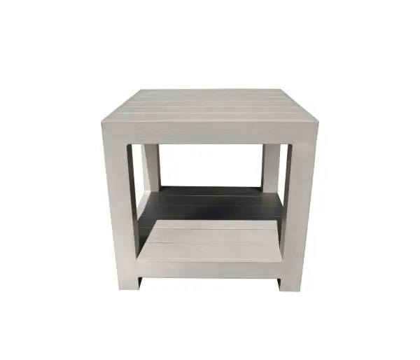 Venice 23″ Square Side Table, view 2